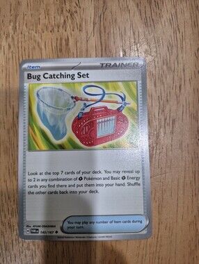 QTY 10 Pokémon Trainer Card Bug Catching Set